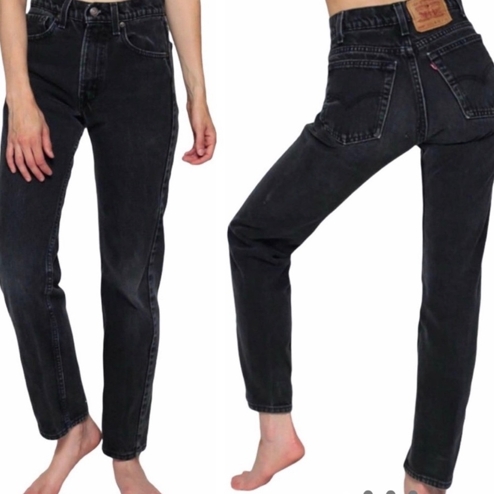 Levi’s Vintage 505 Faded Black Jeans